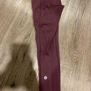 Plum Lululemon Leggings
